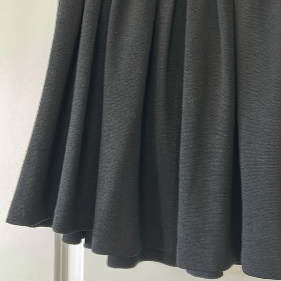 St. John Collection by Marie Grey Pleated Knit Skirt w POCKETS Black Size 8 - Picture 4 of 11